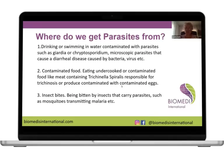 Clearing parasites webinar